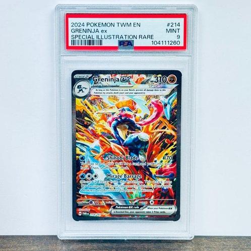 Pokémon Graded card - Greninja - PSA 9, Hobby en Vrije tijd, Verzamelkaartspellen | Pokémon