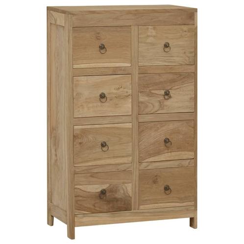 Teakhouten Ladekast | OP=OP | Vintage Look & Feel, Huis en Inrichting, Kasten | Ladekasten, 25 tot 50 cm, Nieuw, Teakhout, Minder dan 100 cm