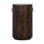 *WOONWINKEL* Must Living Stripe Ronde Plantenzuil Donker Hou, Huis en Inrichting, Woonaccessoires | Zuilen en Pilaren, Verzenden
