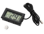 Thermometer Digitaal Mini LCD - Zwart TH001, Nieuw, Ophalen of Verzenden, Temperatuur