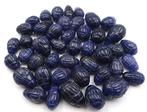 Gegraveerde parels in saffier - 835 karaat Gravure- 167 g -