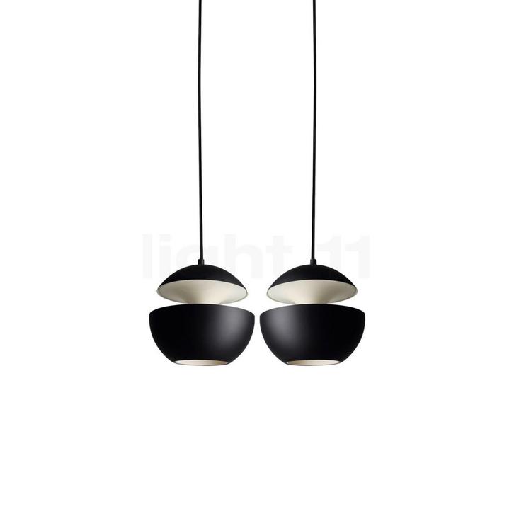 DCW Here Comes the Sun mini Hanglamp 2-lichts, zwart/wit , u, Huis en Inrichting, Lampen | Hanglampen, Nieuw, Verzenden