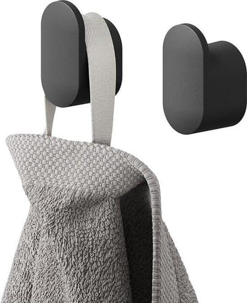 Tiger Carv Handdoekhaak klein (2 stuks) 1,6 x 1,4 x 2,5 cm, Huis en Inrichting, Badkamer | Badtextiel en Accessoires, Zo goed als nieuw