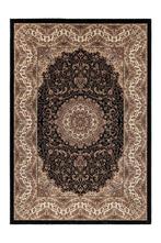 Perzisch Vloerkleed | Kashmir | Luxury | Zwart | 120x170 cm, Verzenden, Nieuw