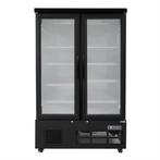 Polar 2 Deur Glazen vriezer Zwart 744L 196,3x 122x 76,4cm, Verzenden, Nieuw in verpakking