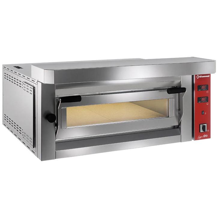 Diamond Pizza Oven | Elektrisch | 1x4 Pizza’s Ø350mm | Stape, Zakelijke goederen, Horeca | Keukenapparatuur, Nieuw in verpakking