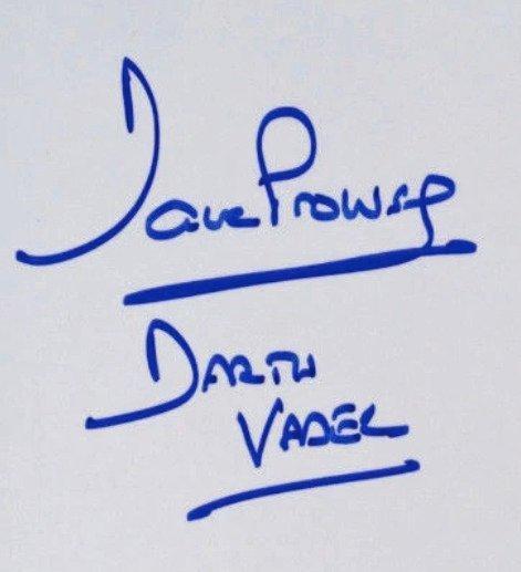 Star Wars - David Dave Prowse - 40x50 cm Photo Signed in, Verzamelen, Film en Tv