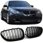 Grill voor BMW 5 Serie E60/E61 | glans zwart | dubbelspijls