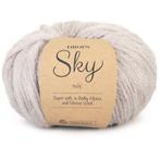 DROPS Sky Mix - 03 lichtbeige - Wol Garen, Ophalen of Verzenden, Nieuw