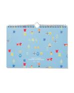 HEMA Familieplanner 31x21.5cm pixel, Diversen, Verzenden, Nieuw
