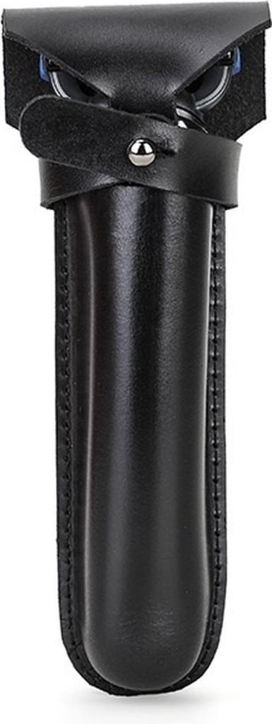 BUGOLINI Novacula – Leren Scheermes Houder, Sieraden, Tassen en Uiterlijk, Toilettassen, Heer, Zwart, Nieuw, Verzenden