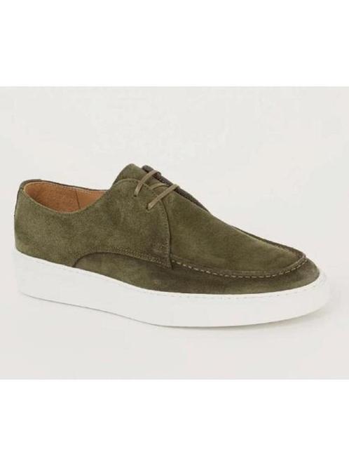 -30% Giorgio  Giorgio 13798 groene veterschoen met witte zoo, Kleding | Heren, Schoenen, Nieuw, Verzenden