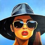 BOYER Marc - JULIETTE (original acrylic painting), Antiek en Kunst