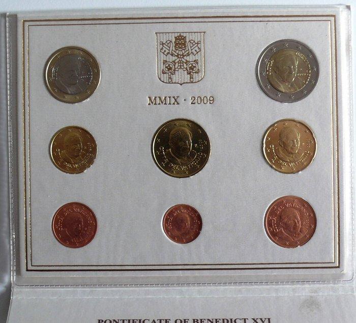 Vaticaan. Year Set (BU) 2009 (Zonder Minimumprijs), Postzegels en Munten, Munten | Europa | Euromunten