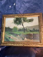 Lorenzoi Delleani (1840-1908), Navolger van - Paesaggio di, Antiek en Kunst