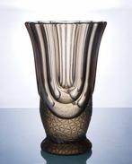 August Walther & Sohne AG Dresden - - Vaas - Fumé kleurige