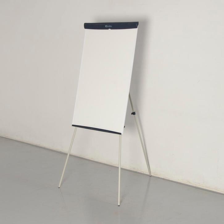 Nobo flipover, wit, 105 x 68 cm, hoogte verstelbare poten, Zakelijke goederen, Kantoor en Winkelinrichting | Kantoormeubilair en Inrichting