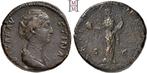 Sesterz 141-161 Roemische Kaiserzeit Diva Faustina maior,..., Postzegels en Munten, Verzenden