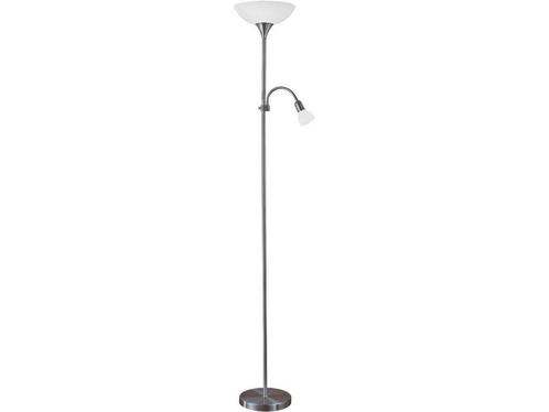 EGLO Up 2 Vloerlamp - E27/E14 - 176,5 cm - Zwart/Wit, Huis en Inrichting, Woonaccessoires | Overige, Zo goed als nieuw, Verzenden