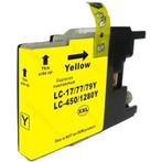 Huismerk Brother LC-1280XLY cartridge geel, Verzenden, Nieuw, Huismerk