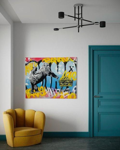 Sinao (1981) - What Else Do We Need [100% handmade], Antiek en Kunst, Kunst | Schilderijen | Modern