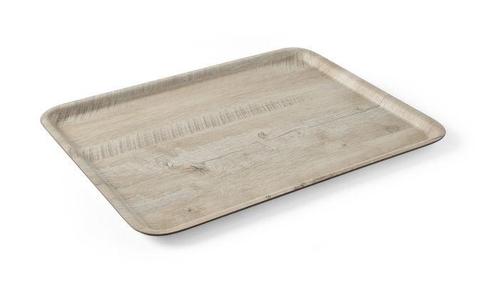 Dienblad met hout bedrukking - melamine, Zakelijke goederen, Horeca | Keukenapparatuur, Nieuw in verpakking, Verzenden