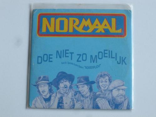 Normaal - Doe niet zo moeilijk (CD Single), Cd's en Dvd's, Cd Singles, Verzenden