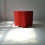 Poef - Kunstleer, Foam - Kubus