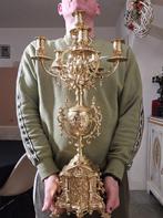 Kandelaber (2) - Verguld brons - 62 cm