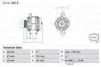 Dynamo / Alternator MERCEDES-BENZ VANEO (1.7 CDI), Auto-onderdelen, Motor en Toebehoren, Ophalen of Verzenden, Nieuw