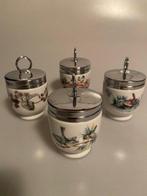 Royal Worcester - Eierdopje (4) - Porselein, verchroomd, Antiek en Kunst