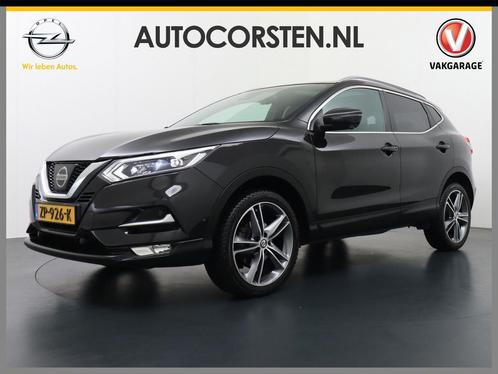Zakelijke Lease |  Nissan QASHQAI T 116Pk Edition Leder Pano, Auto's, Nissan, Dealer onderhouden, Lease, Zwart, Handgeschakeld