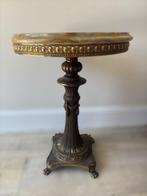 Bijzettafel - Onyx, Brons, Antiek en Kunst