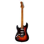 Jet Guitars JS-300 SBLH elektrische gitaar - Sunburst, Muziek en Instrumenten, Snaarinstrumenten | Gitaren | Elektrisch, Ophalen of Verzenden