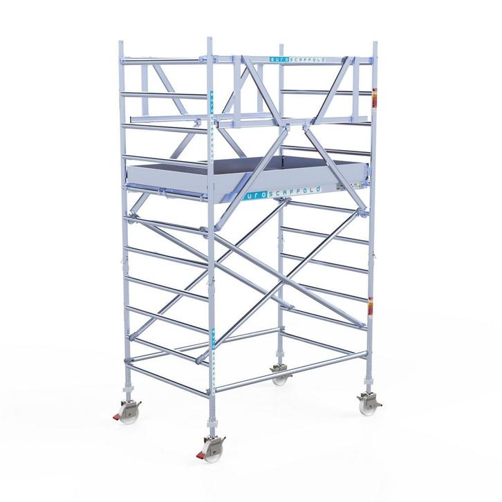 Rolsteiger Professional 135x305 4,2m werkhoogte vrijstaand, Doe-het-zelf en Verbouw, Steigers, Rolsteiger of Kamersteiger, Nieuw