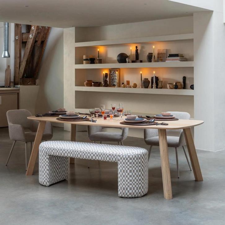 WOOOD Tablo Deens ovaal, diverse afmetingen, Huis en Inrichting, Tafels | Eettafels, Nieuw, Ophalen of Verzenden