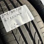 2 x Bridgestone Potenza RE050A 245-40-18 Zomerbanden 6,5mm, 18 inch, Ophalen of Verzenden, Band(en), Personenwagen