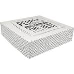 Depa® Gebaksdoos | Love to Eat | karton | 34x34x9cm | wit/zw, Ophalen of Verzenden