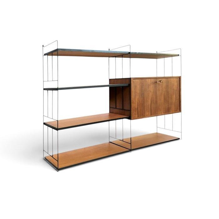 Stellingkast - echt houtfineer, Antiek en Kunst, Kunst | Designobjecten