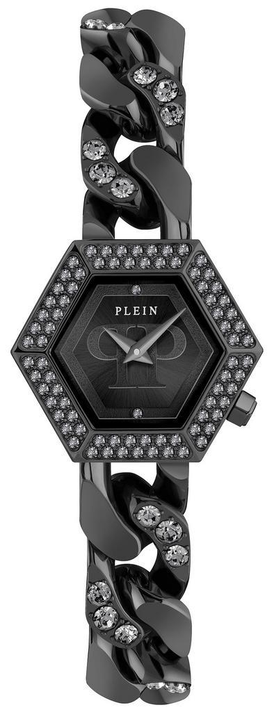 Philipp Plein PWWBA0423 The Hexagon Groumette horloge, Sieraden, Tassen en Uiterlijk, Horloges | Dames, Staal, Nieuw, Staal, Overige merken