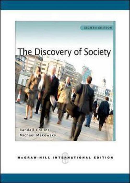 The Discovery of Society 9780071267601 Michael Makowsky, Boeken, Taal | Engels, Gelezen, Verzenden