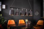 Elegante hanglamp LEVELS 100cm zwartgouden hanglamp met, Nieuw, Ophalen of Verzenden