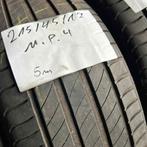 2 x Michelin Primacy 4 215-45-17 Zomerbanden 5mm, 17 inch, Ophalen of Verzenden, Band(en), Personenwagen