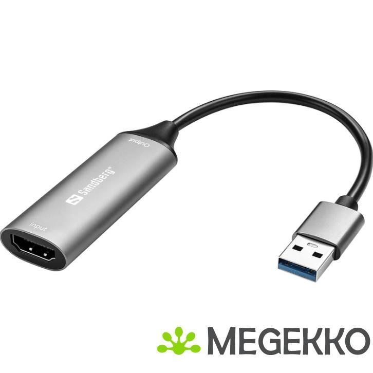 Sandberg 134-19 USB-HDMI Capture Link, Computers en Software, Overige Computers en Software, Nieuw, Verzenden