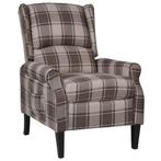 Fauteuil Stof Beige: Relaxfauteuil Retourdeal! 35% Korting, Huis en Inrichting, Fauteuils, Ophalen of Verzenden, Nieuw