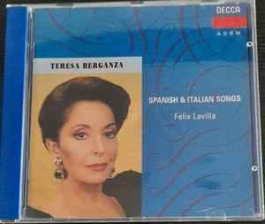 cd - Teresa Berganza - Spanish &amp; Italian Songs, Cd's en Dvd's, Cd's | Overige Cd's, Zo goed als nieuw, Verzenden