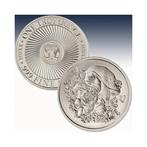 Wereld. Silver medal ND Gnomes Series - Naptine, 1 Oz (.999)