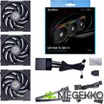 Lian Li UNI FAN TL Series 120mm 3-Pack Black, Computers en Software, Verzenden, Nieuw