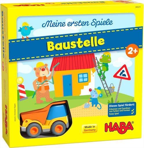 HABA Mijn eerste spellen - Bouwplaa van €24,99 voor €17,49, Kinderen en Baby's, Speelgoed | Overig, Ophalen of Verzenden