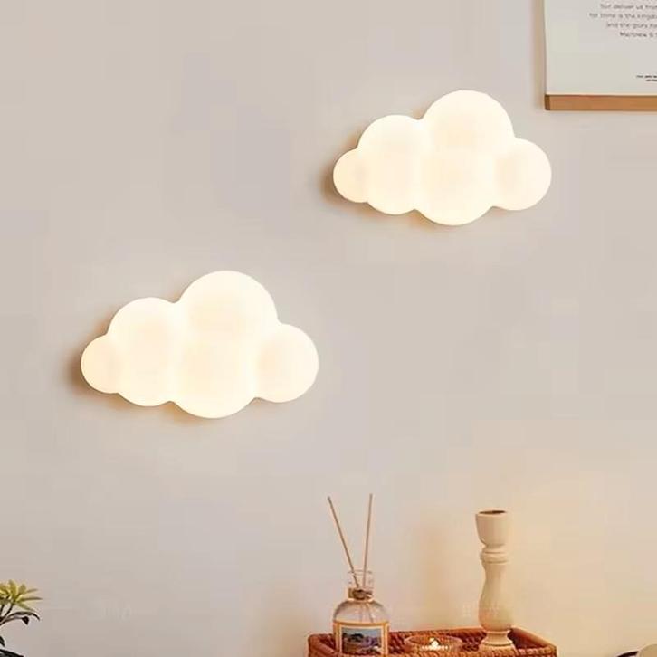 Wolk & Ster Wandlamp – Sfeervolle Kinderkamer Verlichting, Huis en Inrichting, Lampen | Wandlampen, Nieuw, Verzenden